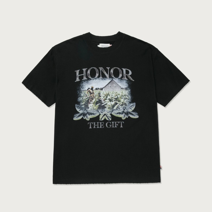 Honor The Gift | Tobacco Field T-Shirt - Black