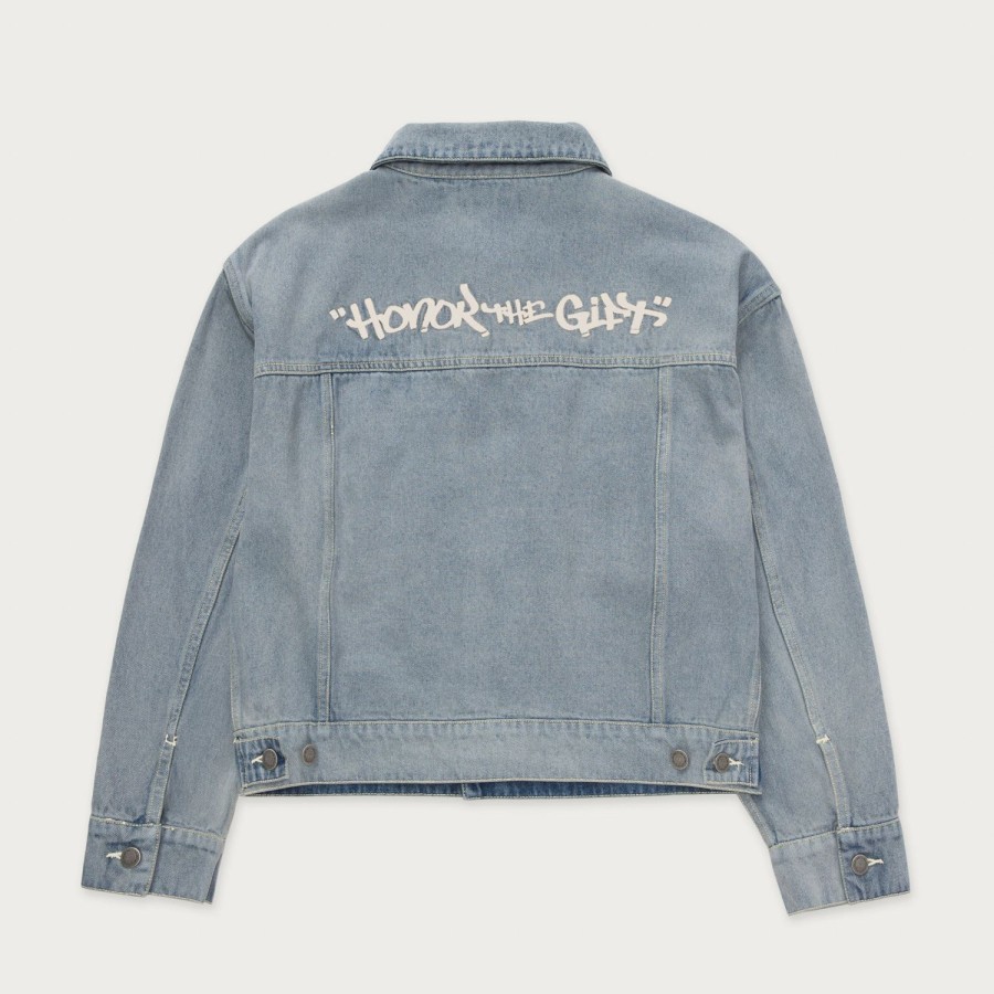 Honor The Gift | Womens Carpenter Jacket - Lt. Indigo