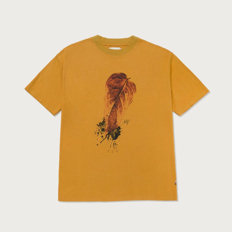 Honor The Gift | Htg® Leaf T-Shirt - Mustard