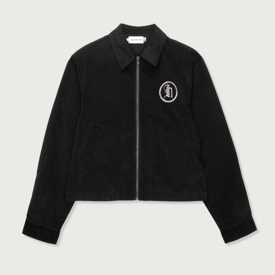 Honor The Gift | Womens Coaches Jacket - Black