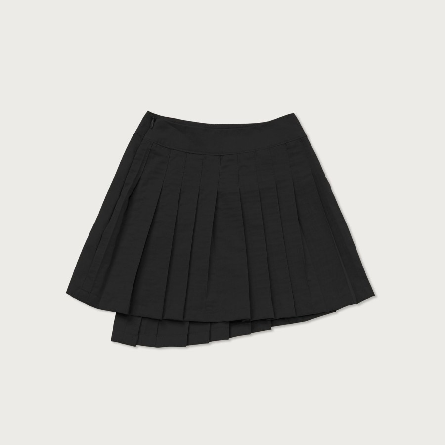 Honor The Gift | Kids Girls Pleated Skirt - Black