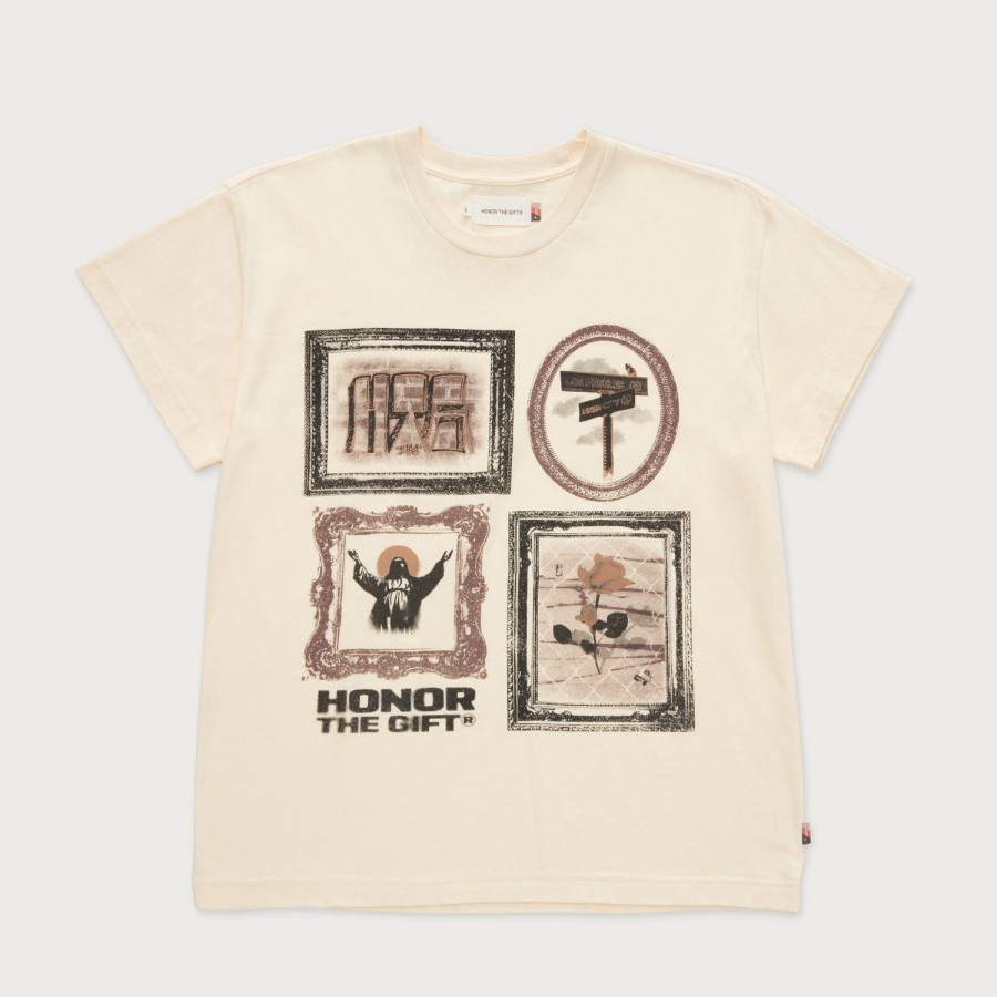 Honor The Gift | Womens City Frames T-Shirt - Bone