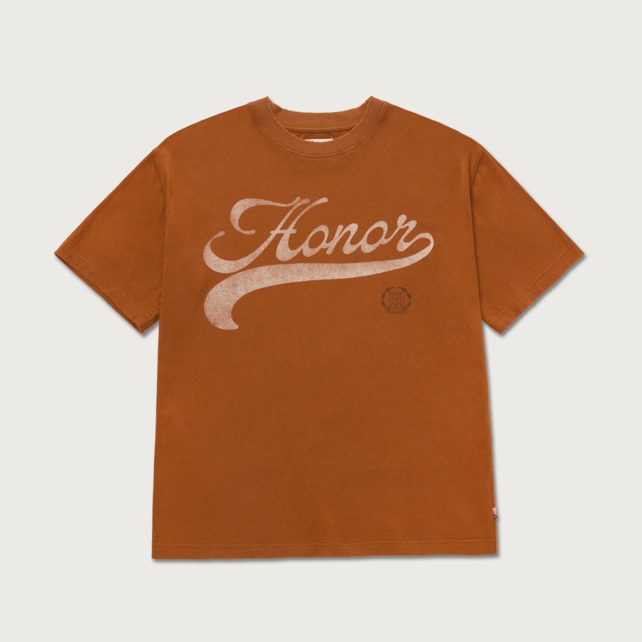 Honor The Gift | Holiday Script T-Shirt - Copper