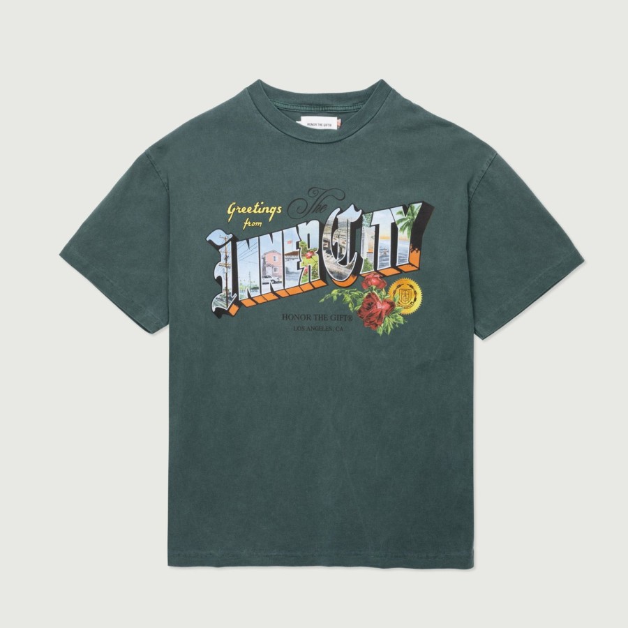 Honor The Gift | Greetings 2.0 T-Shirt - Green