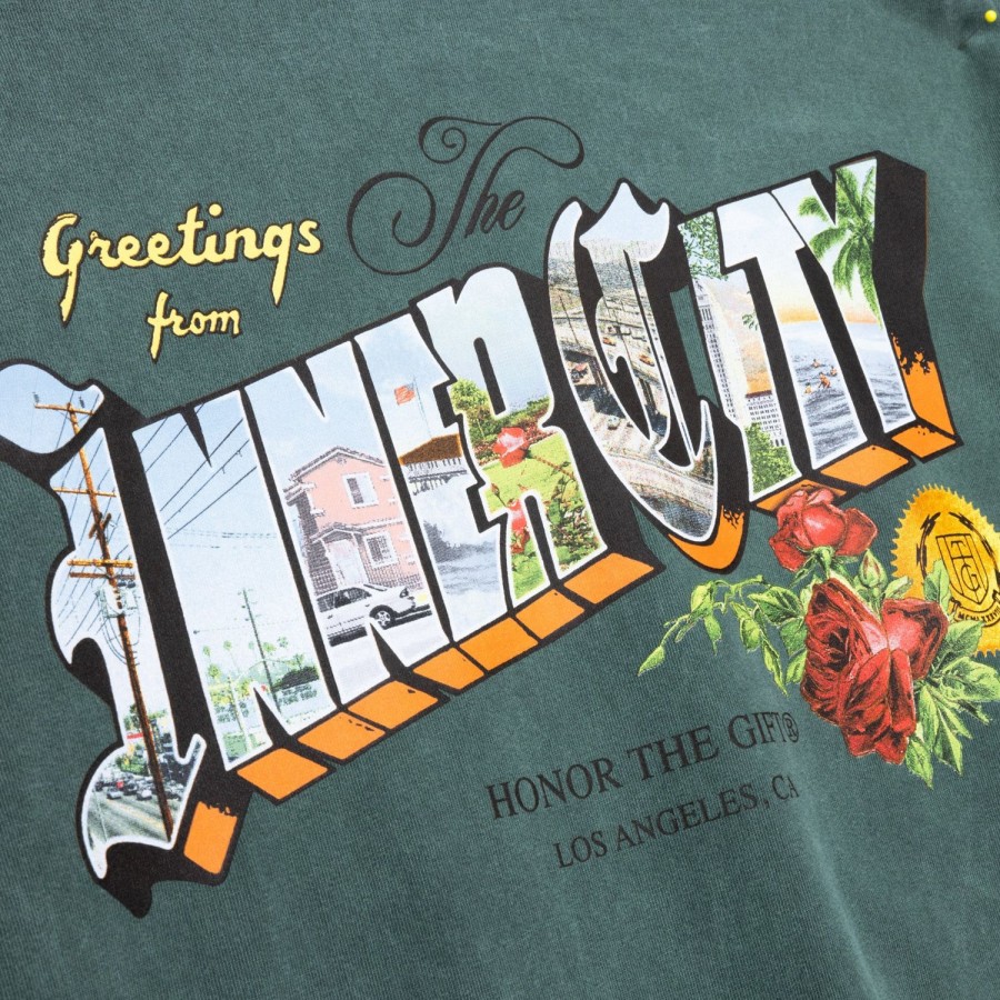 Honor The Gift | Greetings 2.0 T-Shirt - Green