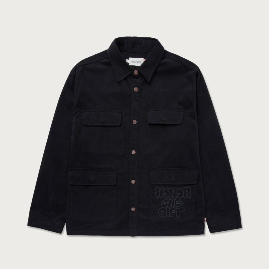 Honor The Gift | Amp'D Chore Jacket - Black