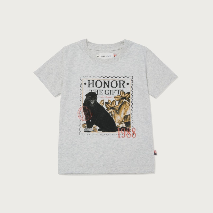 Honor The Gift | Kids 1988 Stamp T-Shirt - Ath Heather