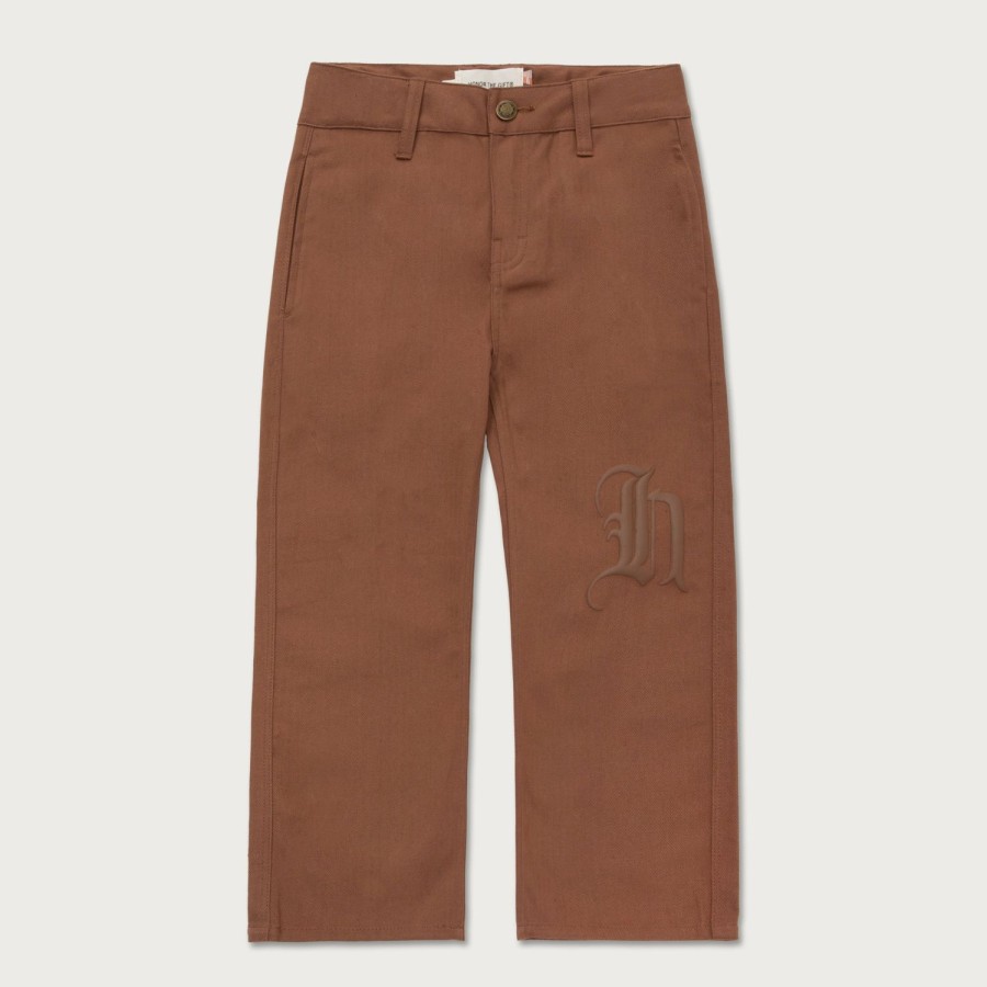 Honor The Gift | Kids Herringbone Pant - Brown