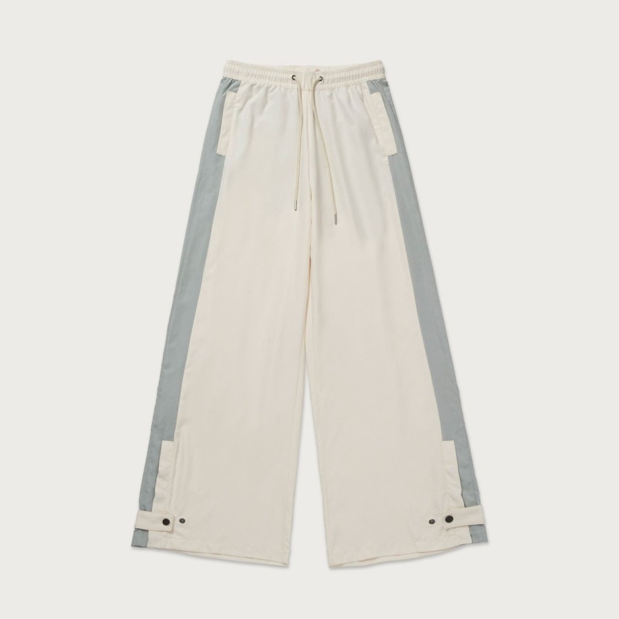 Honor The Gift | Womens Wide Leg Track Pant - Bone