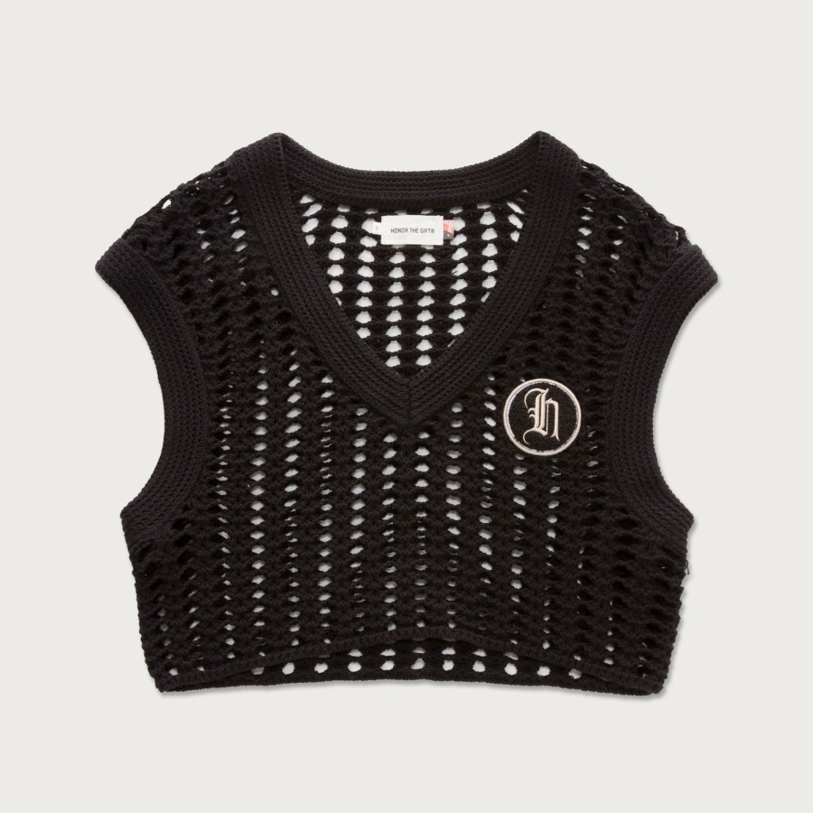 Honor The Gift | Womens Sweater Vest - Black