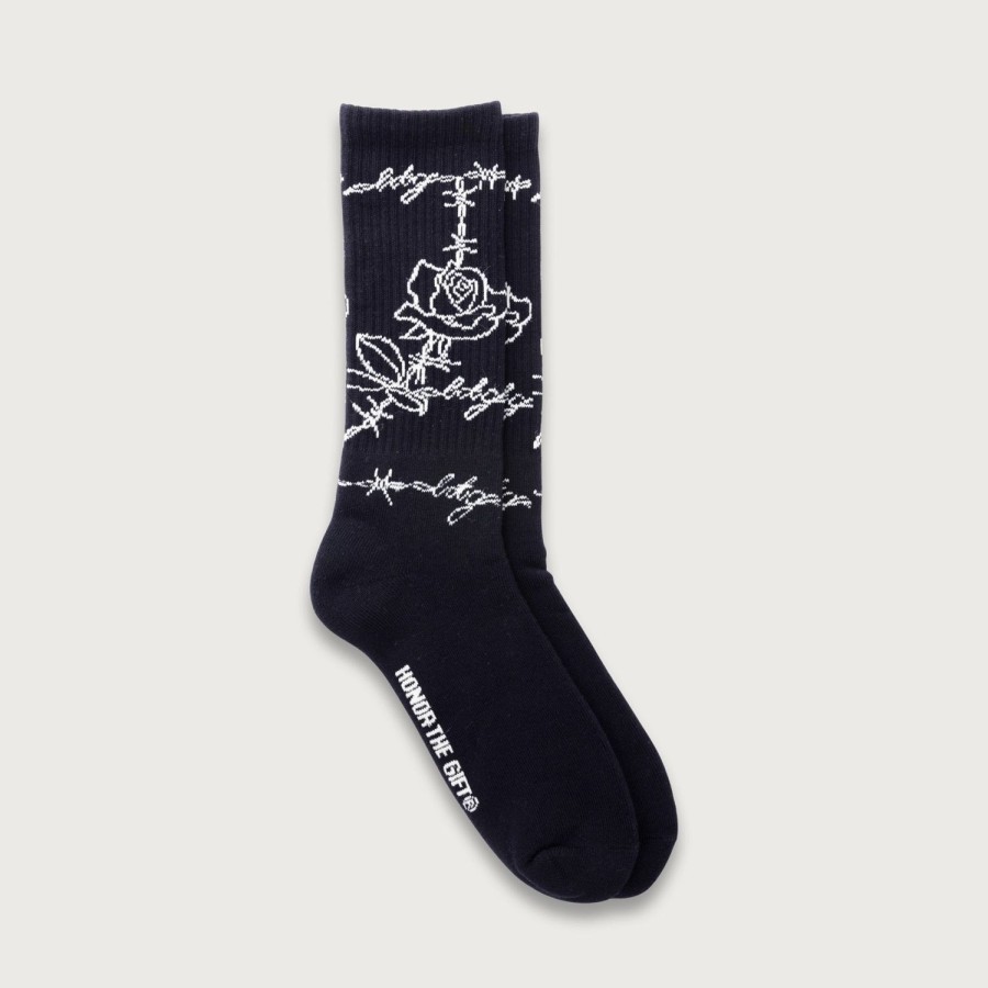 Honor The Gift | Htg® Rose Wire Sock - Black