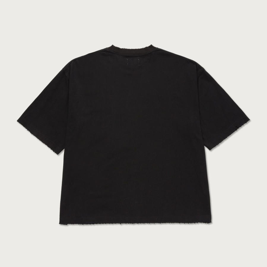 Honor The Gift | Embroidered Pocket T-Shirt - Black