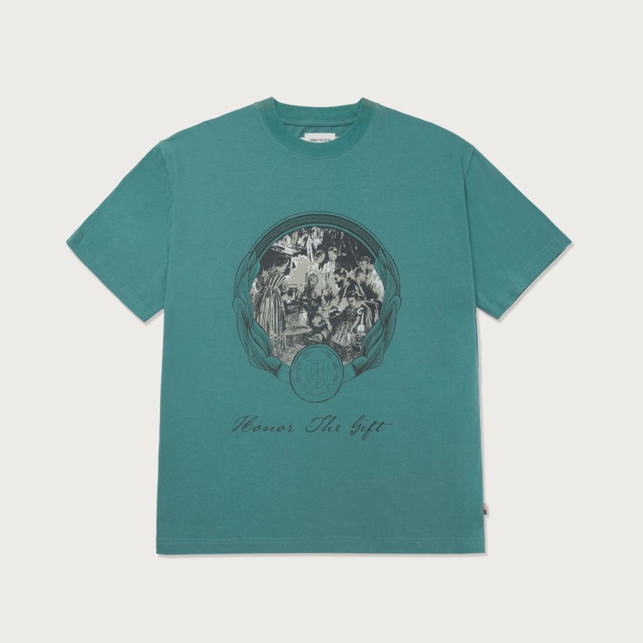 Honor The Gift | Past And Future T-Shirt - Teal