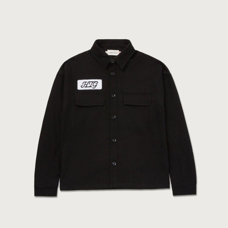 Honor The Gift | Htg® L/S Work Shirt - Black