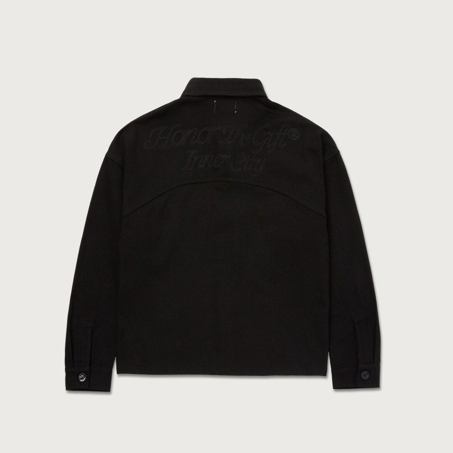 Honor The Gift | Htg® L/S Work Shirt - Black