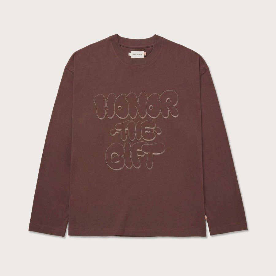 Honor The Gift | Amp'D Up L/S Tee - Brown