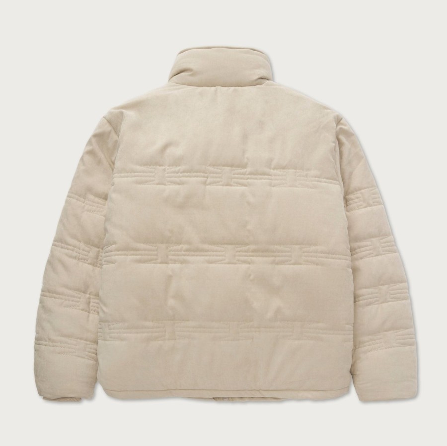 Honor The Gift | H Wire Quilt Jacket - Bone