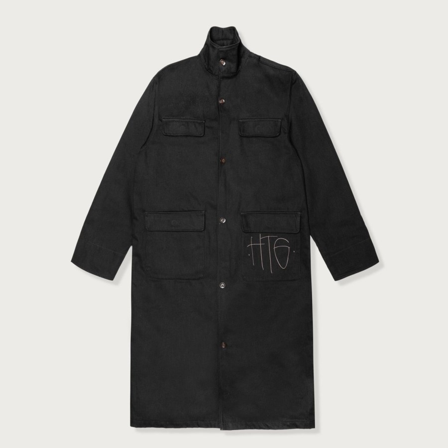 Honor The Gift | Trench Coat - Black