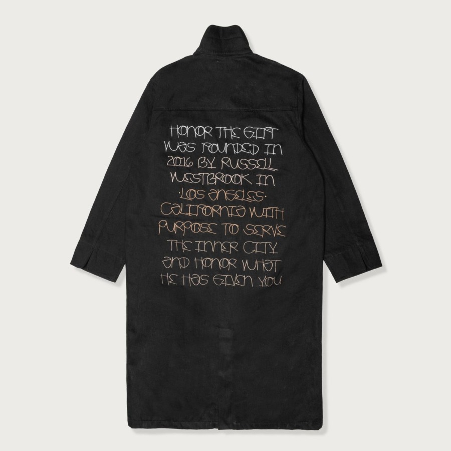 Honor The Gift | Trench Coat - Black