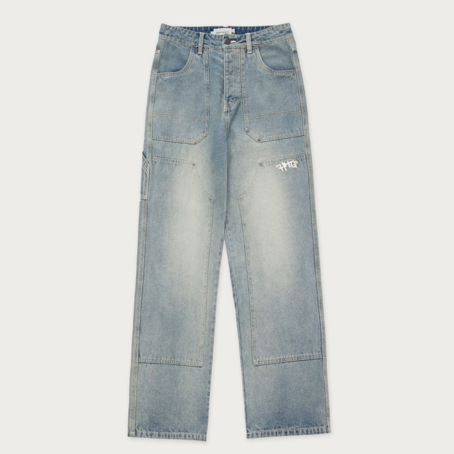 Honor The Gift | Womens Carpenter Pant - Lt. Indigo