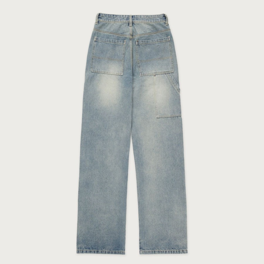 Honor The Gift | Womens Carpenter Pant - Lt. Indigo