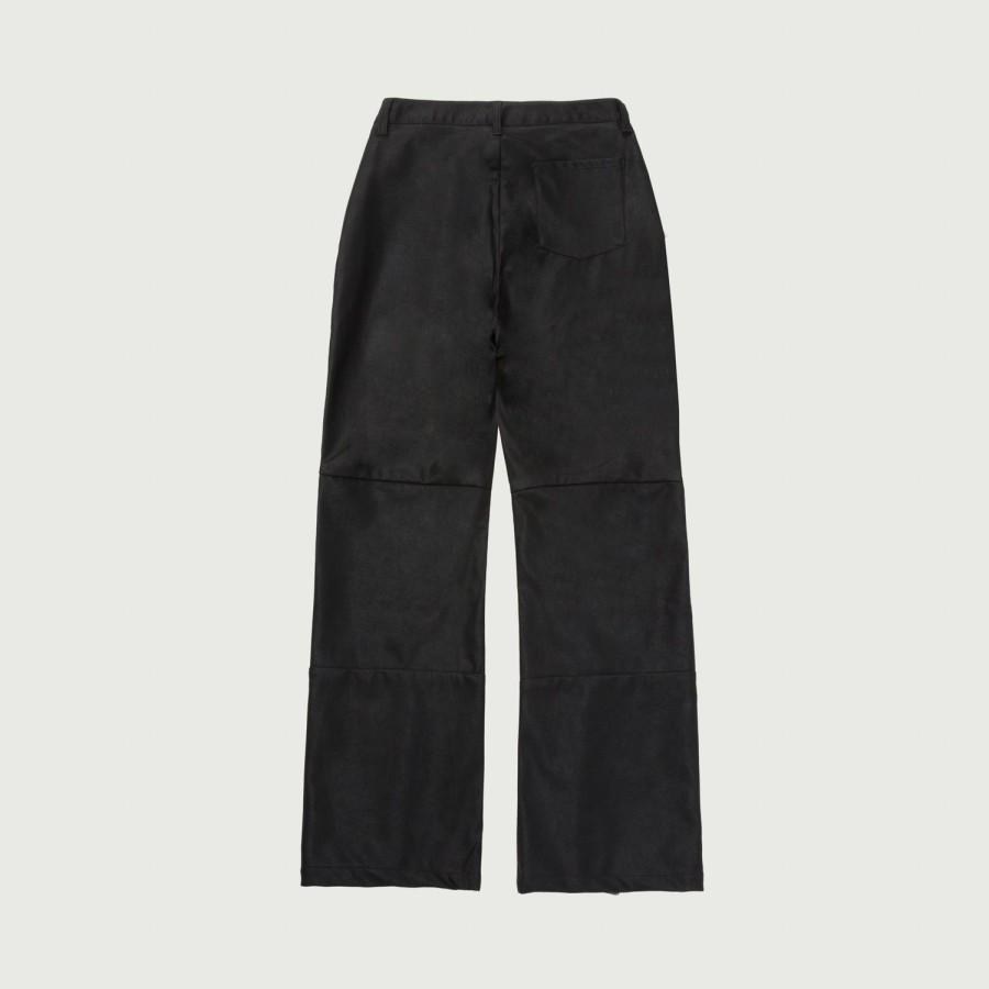 Honor The Gift | Womens Pleather Zipper Pant - Black