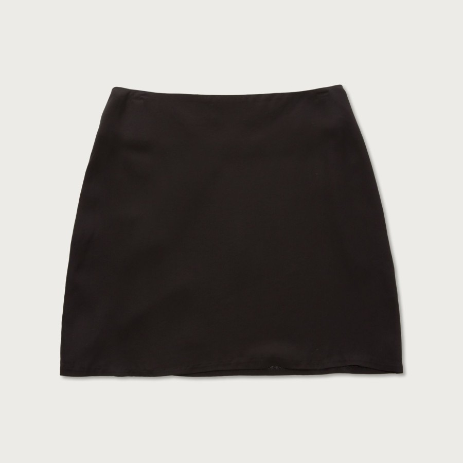 Honor The Gift | Womens Satin Skirt - Black