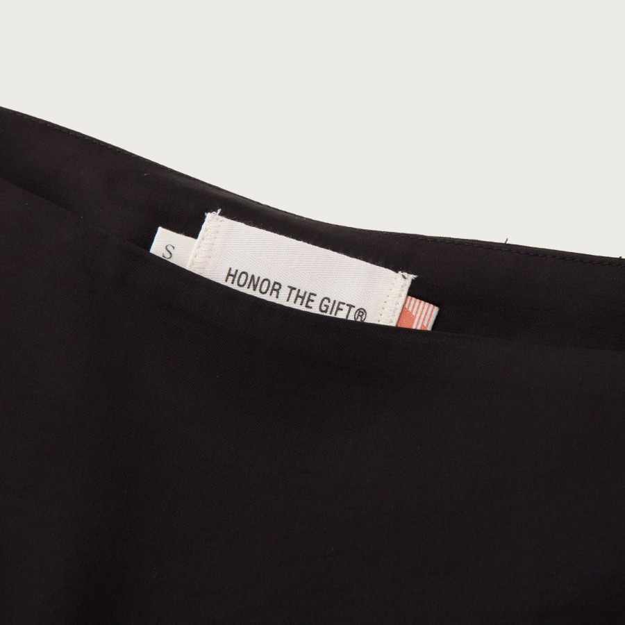 Honor The Gift | Womens Satin Skirt - Black