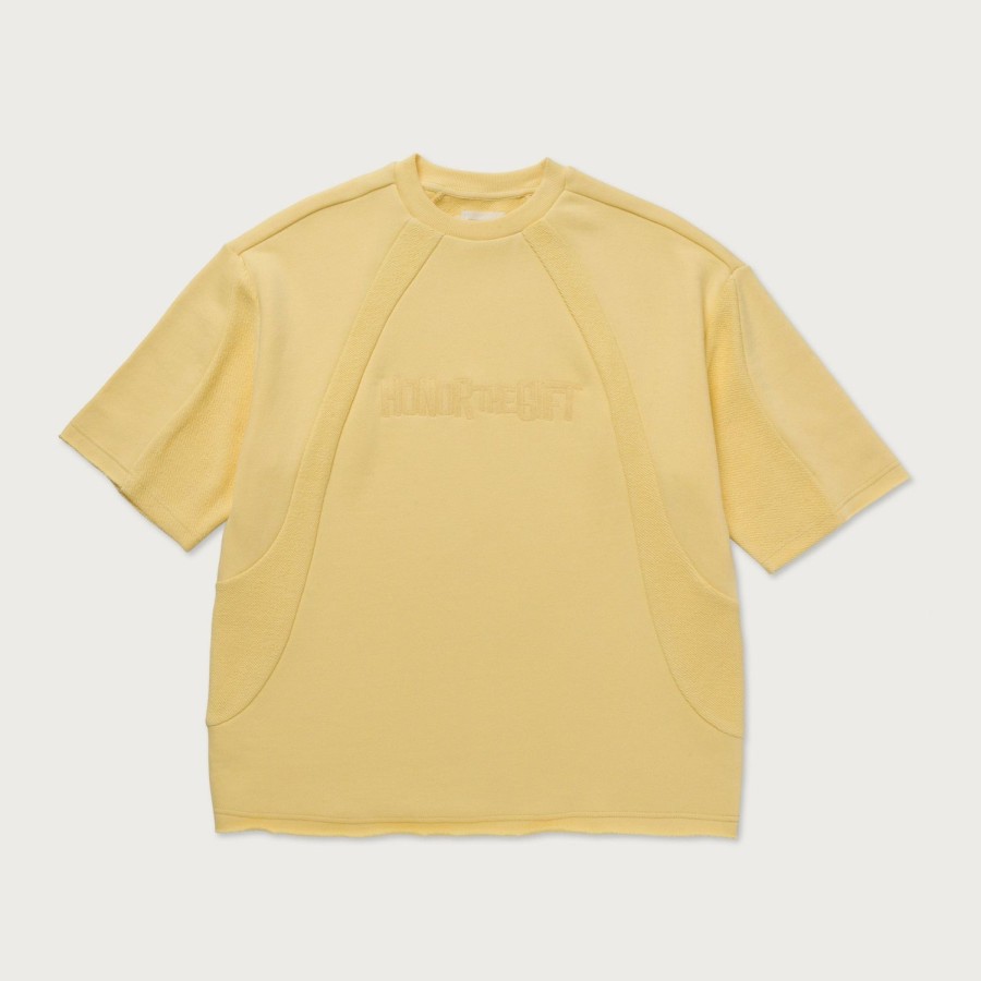 Honor The Gift | S/S Panel Terry Jumper - Yellow