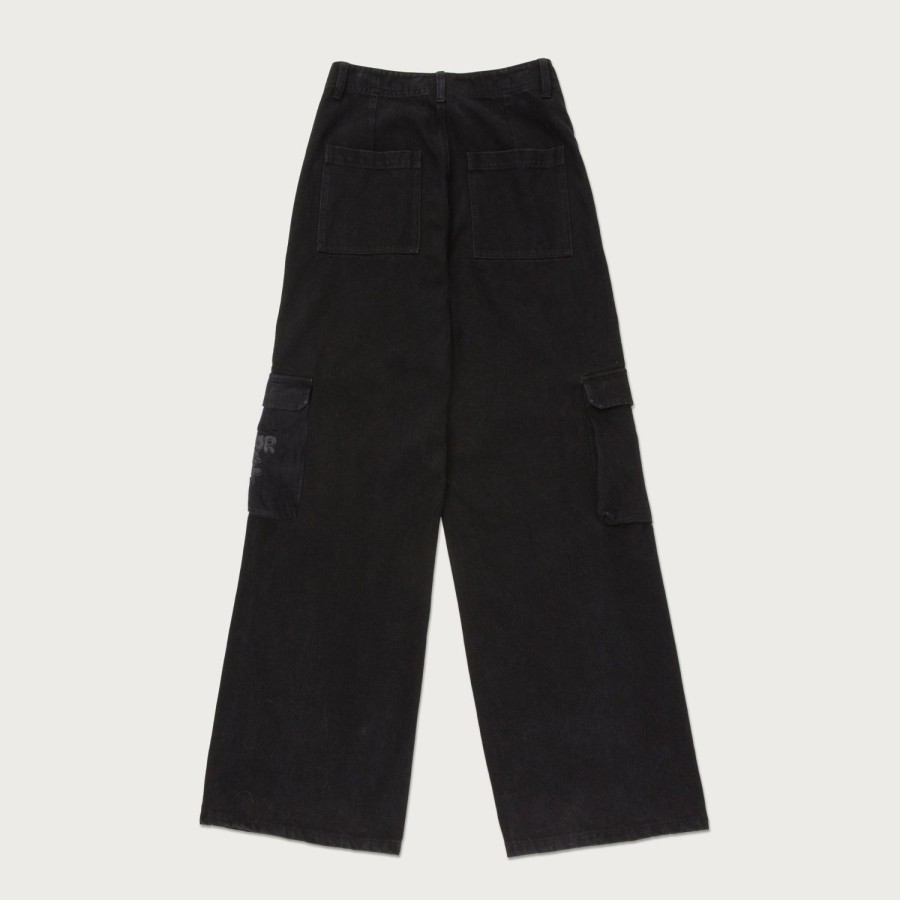 Honor The Gift | Womens Denim Cargo - Black