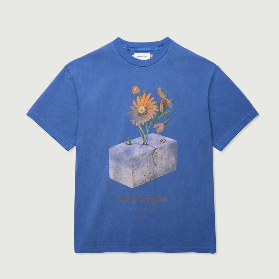 Honor The Gift | Concrete 2.0 T-Shirt - Blue