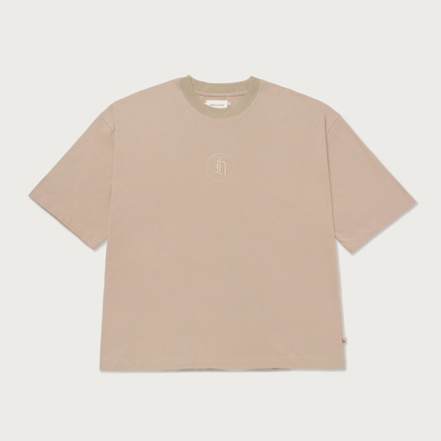 Honor The Gift | H Stamp Box T-Shirt - Tan