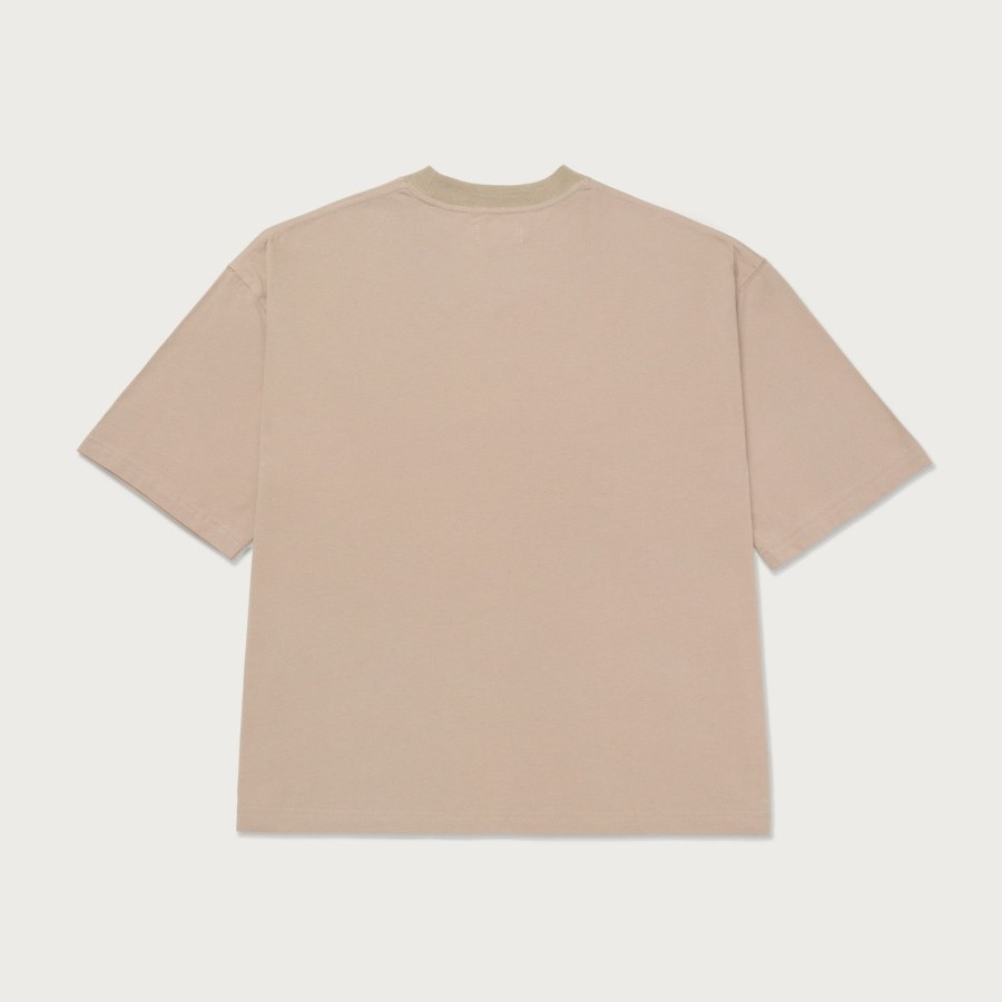 Honor The Gift | H Stamp Box T-Shirt - Tan