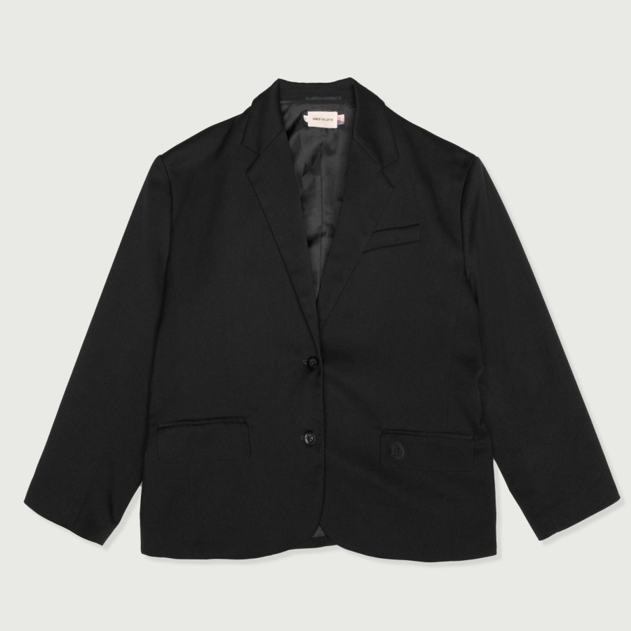 Honor The Gift | Womens Boyfriend Blazer - Black