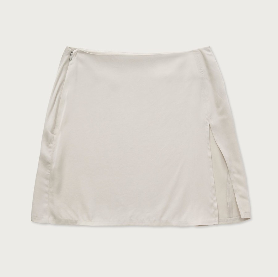 Honor The Gift | Womens Satin Skirt - Cream