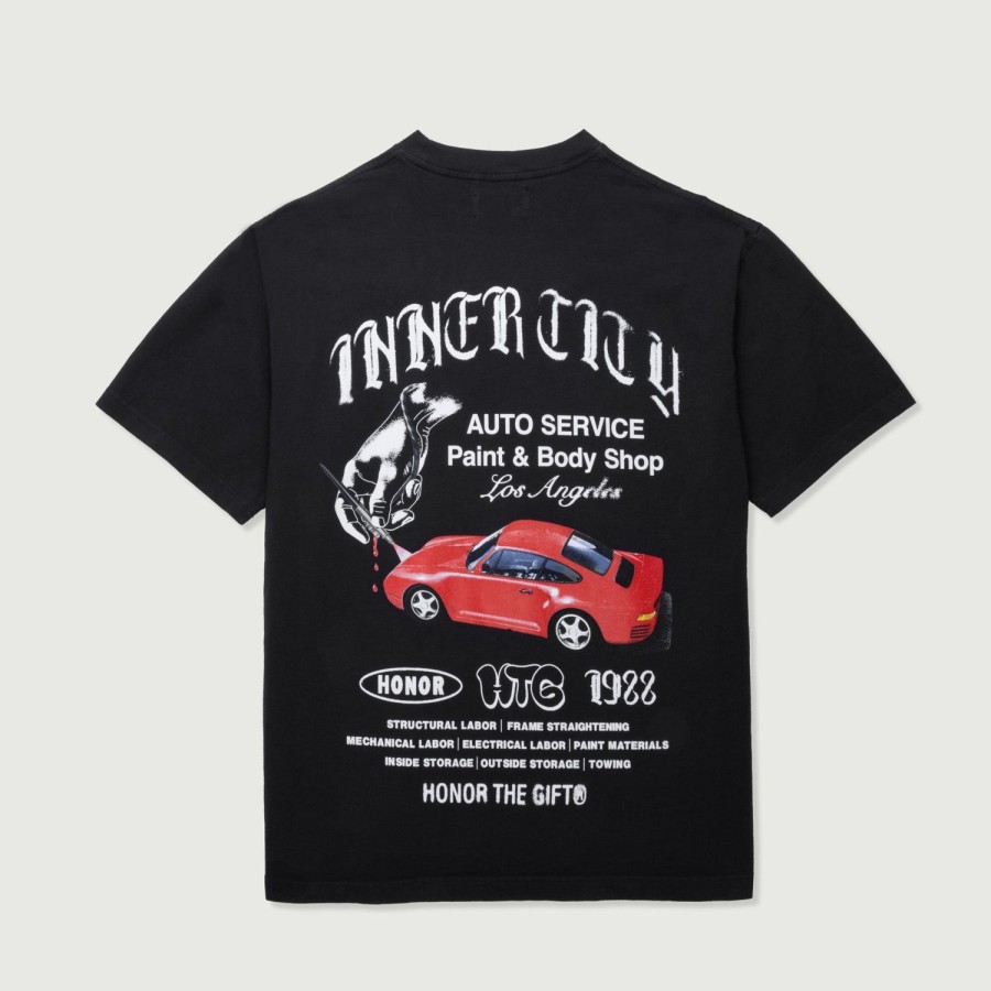 Honor The Gift | Inner City Auto Service T-Shirt - Black