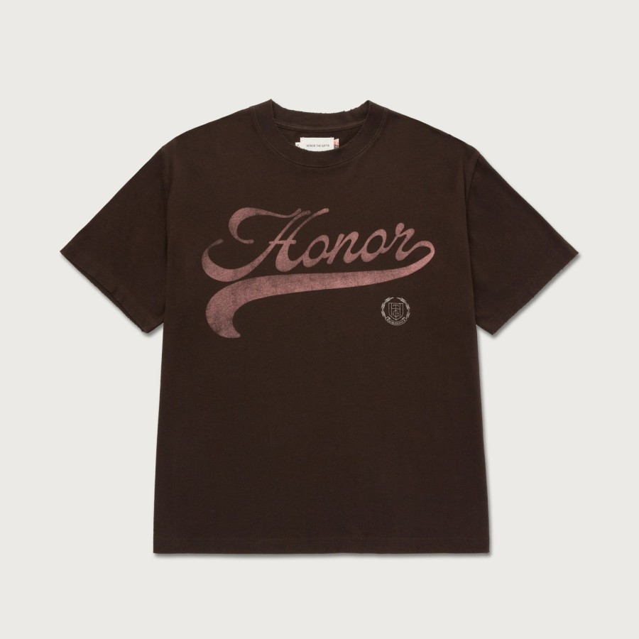 Honor The Gift | Holiday Script T-Shirt - Black