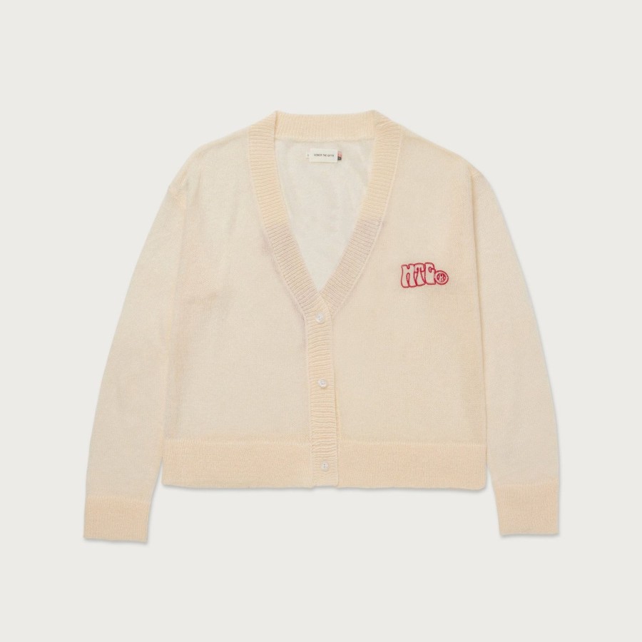 Honor The Gift | Womens Mohair Cardigan - Bone