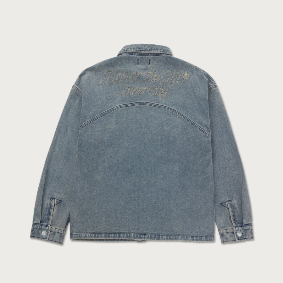 Honor The Gift | Htg® L/S Work Shirt - Indigo