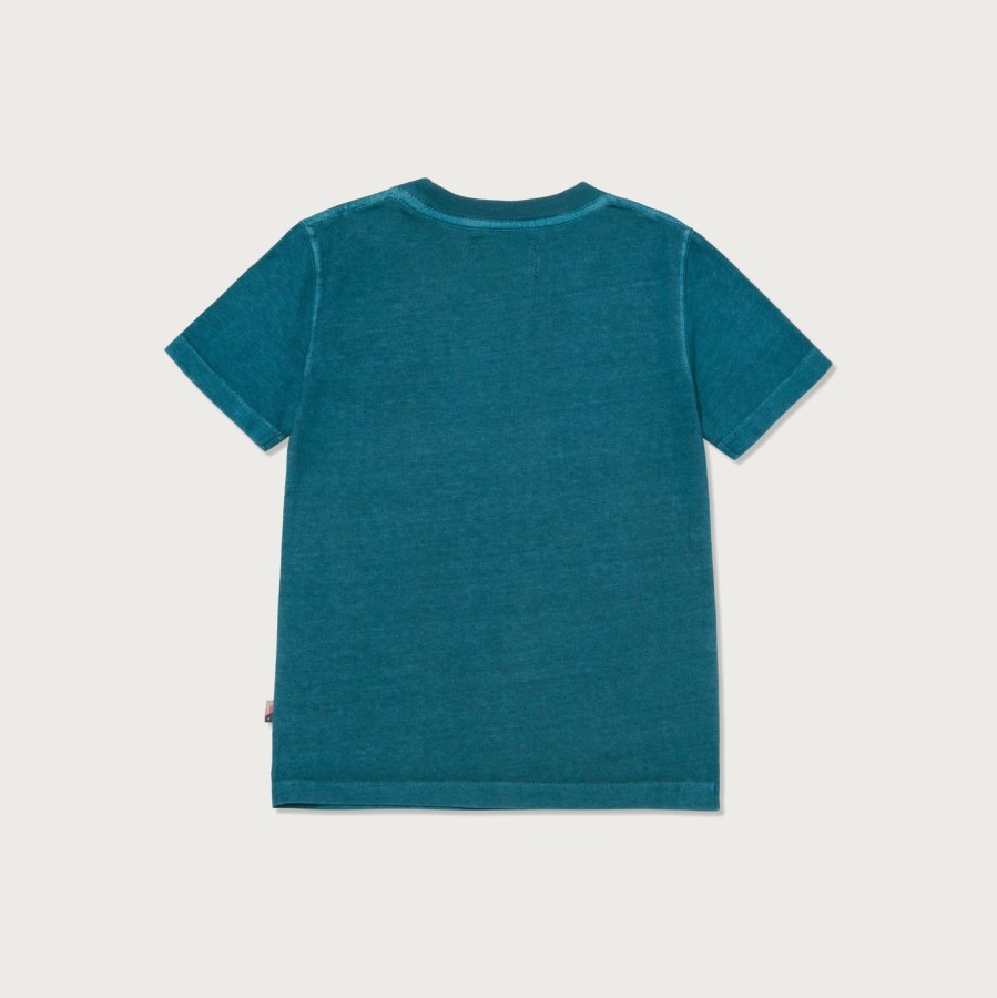 Honor The Gift | Kids T-Rex T-Shirt - Teal