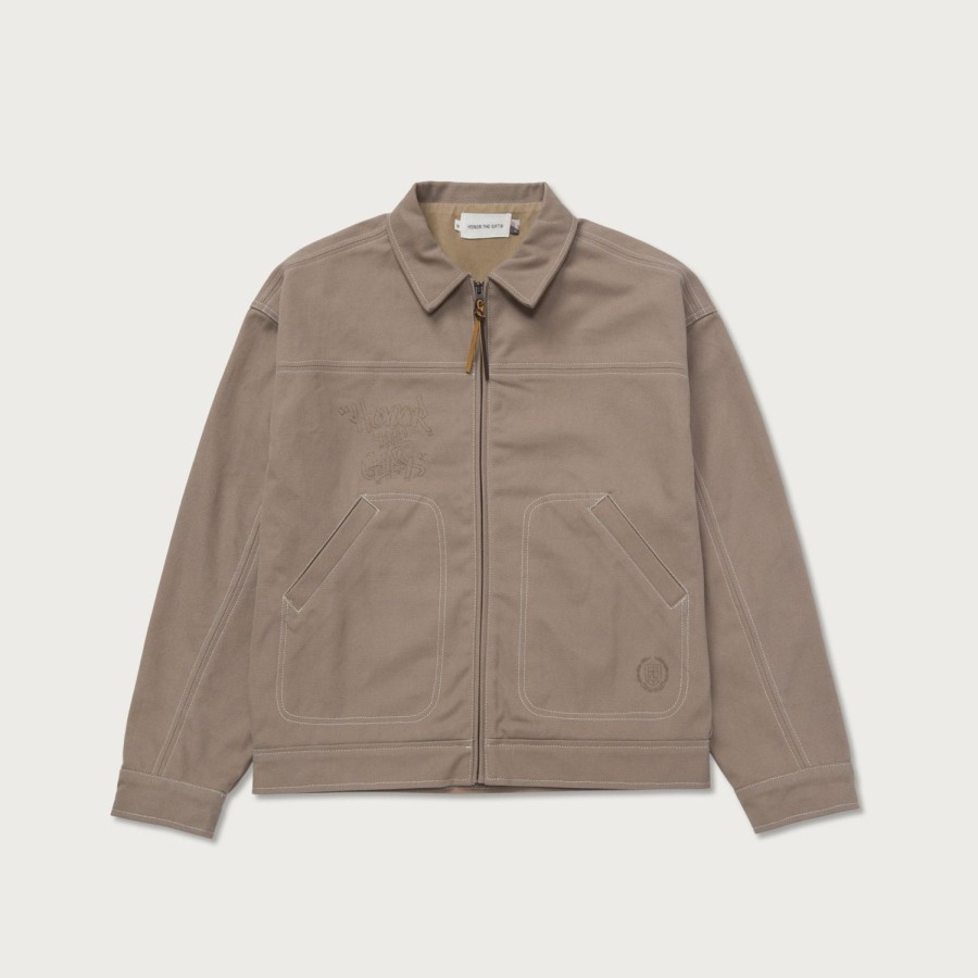 Honor The Gift | Script Carpenter Jacket - Lt. Brown