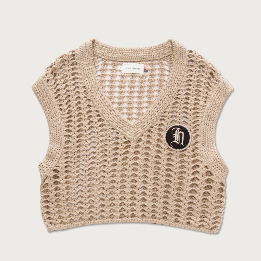 Honor The Gift | Womens Sweater Vest - Sand