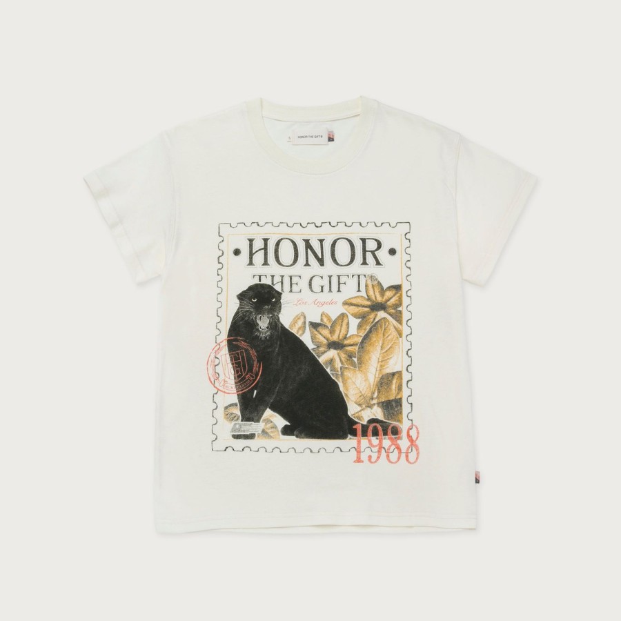 Honor The Gift | Womens 1988 Stamp T-Shirt - Bone