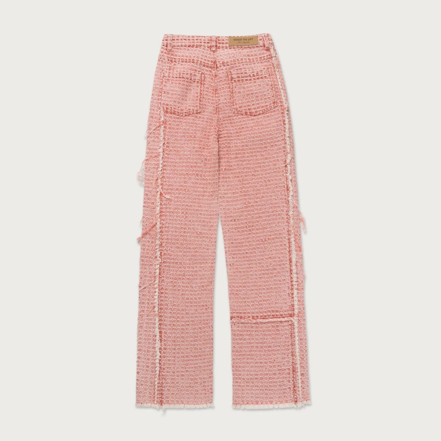 Honor The Gift | Womens Novelty Denim Pant - Brick