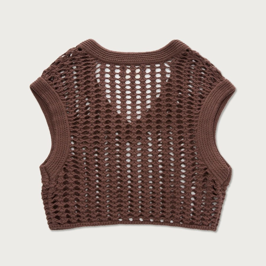 Honor The Gift | Womens Sweater Vest - Brown