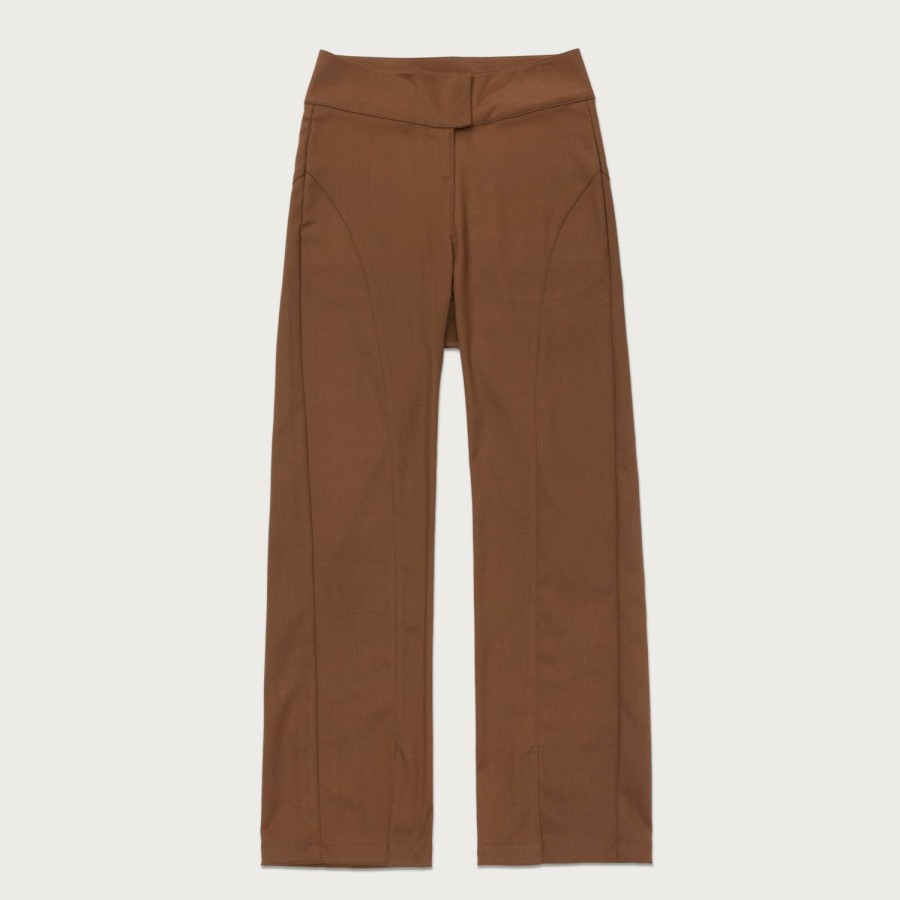 Honor The Gift | Womens Wool Pant - Brown