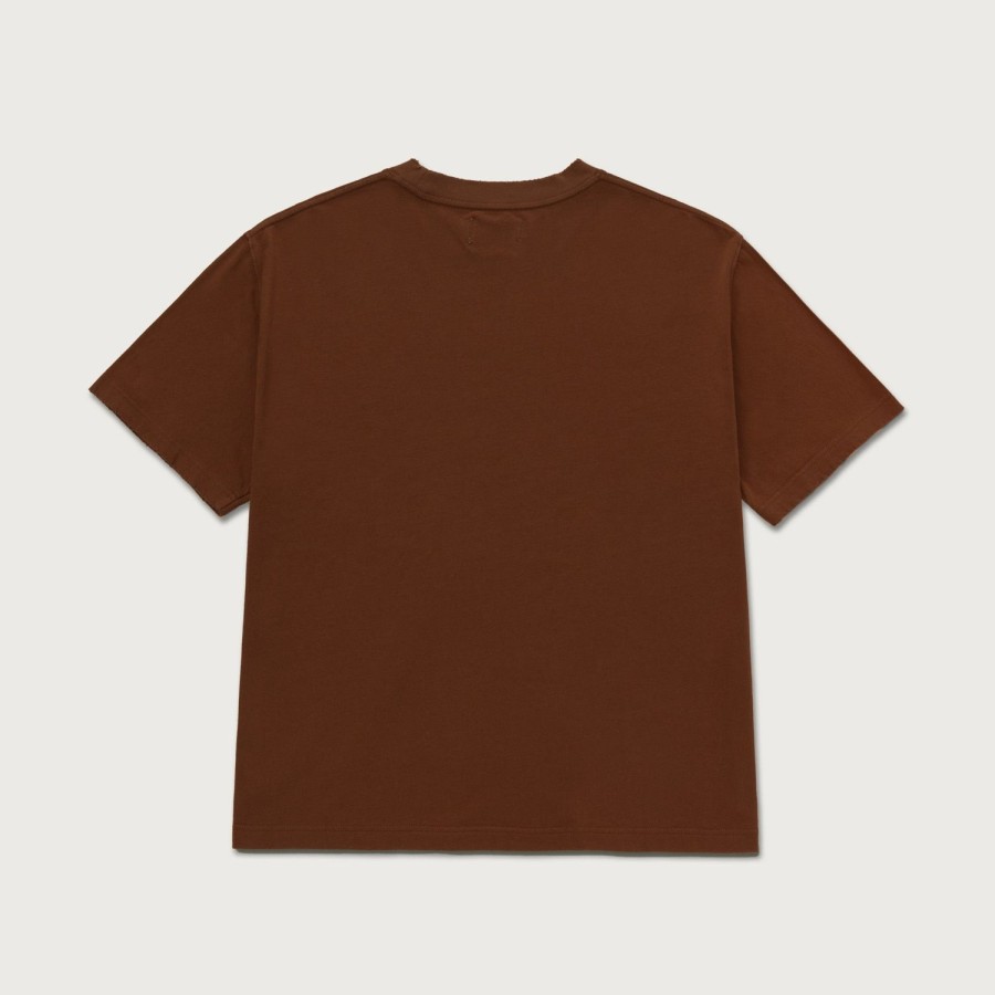 Honor The Gift | Holiday Script T-Shirt - Brown