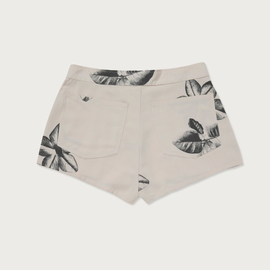 Honor The Gift | Womens Floral Print Short - Cream