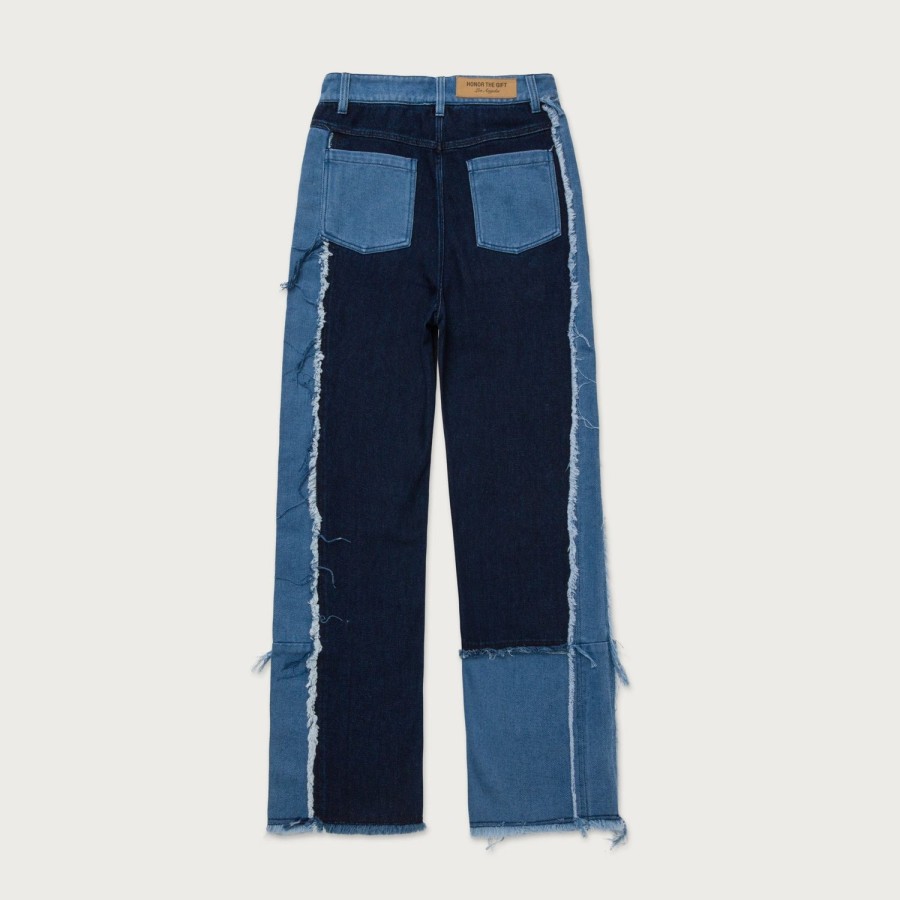 Honor The Gift | Womens Twill Utility Cargo Pant - Indigo