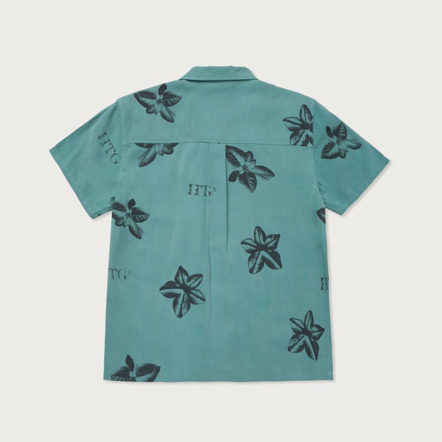 Honor The Gift | S/S Tobacco Woven Shirt - Teal